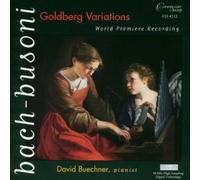 Ferruccio Busoni - Arrangements & Transcriptions of Bach Goldberg Variations