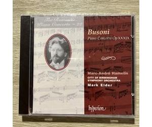 Ferruccio Busoni - Piano Concerto Op XXXIX - CD - F99z