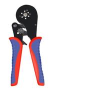 Ferrule Crimping Tool HSC12 16-6 Tubular Terminal Mini Pliers for Large Size Terminals Electrical Clamps 0.08-16mm²/30-5AWG(HSC12 16-6 HL)