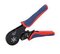 Ferrule Crimping Tool HSC816-6 0.08-16mm2/30-5AWG Tubular Terminal Mini Crimper Pliers for Large Size Terminals Electrical Clamp Precise,Labor-Saving,HSC8 16-6 Pro