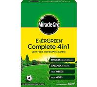 Fertiliser Miracle-Gro Evergreen Complete 4 in 1 Lawn Food Weed Killer Moss Killer 80m² (1 Pack)
