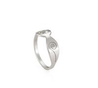 Fertility Goddess Rings for Women Stainless Steel Gold Color Wicca Pegan Moon Mother Earth Ring Jewelry Gifts