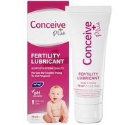 Fertility Lubricant | for Couples Trying to Conceive | Patented Conception Personal Lubricant, Non-Sticky | Key Ingredients and Antioxidants for Sperm Survival | Tube 75ML