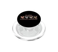 Fertility Medical Assistant IVF Tech Medicine Funny Nurse PopSockets PopGrip for MagSafe