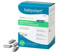 Fertility Supplements for Men - FertilMan Plus Advanced 120 Tablets, Male Fertility Vitamins with Zinc, Folic Acid and Vitamin D for Conception,