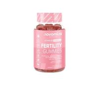 Fertility Supplements for Women - Folic Acid, Inositol, Vitamin D, C, E, CoQ10-25 Prenatal Vitamins - Vegan & Gluten Free Conception Vitamins for Women - 60 Fertility Gummies - Novomins