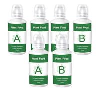 Fertilizer, 6Pcs Hydroponic Plant Food, A & B Hydroponic Nutrients, Fertilizer for Vegetables, Fruit, Agricultural