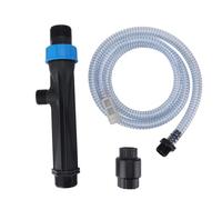 Fertilizer Injector for Drip Irrigation High Flow Plastic Fertilizer Mixer Injector Device with Check Valve Water Tube for Garden Watering Efficient Nutrient Distribution (2in)