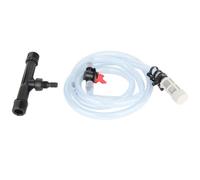 Fertilizer Injector Plastic Efficient High Flow Irrigation Device with Water Tube for Lawn Garden Greenhouse Drip System (1 Inch)