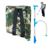 Fertilizer Spreader with Backpack, Manual Fertilizer Applicator for Lawn & Garden, Handheld Seed Spreader Tool for Corn Vegetables Fruit Trees