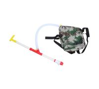 Fertilizer Spreader with Bag and Hose Manual Backpack for Orchards | Fabric Metal Plastic Build, Adjustable Handle, Lightweight Design, Manual Pumping, Supports Loads under 15kg