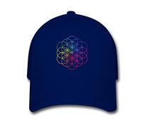 Feruch Coldplay Tour A Head Full of Dreams Custom Printing Baseball Caps Sun Hats Navy