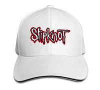 Feruch FOODE Slipknot New Wave Of American Heavy Metal Peaked Baseball Cap Snapback Hats White