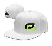 Feruch OpTic Gaming Logo Adjustable Snapback Baseball Hats Flat Cap Ash White