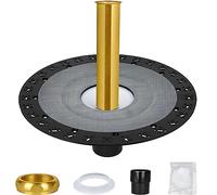 FERUERW Freestanding Bathtub Drain, Freestanding Tub Drain Rough-in Kit, Easy Freestanding Bathtub Drain Mounting Kit with ABS Plastic Adapter and Brass Liner