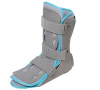 Férula nocturna para fascitis plantar, soporte de tobillo, estabilizador, férula para fijación de caída de pie, soporte para fractura de pie (ajustable derecha, M) (modelo regular izquierda, L)