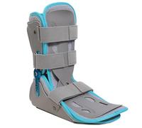 Férula nocturna para fascitis plantar, soporte de tobillo, estabilizador, férula para fijación de caída de pie, soporte para fractura de pie (ajustable derecha, M) (protector ajustable derecha,