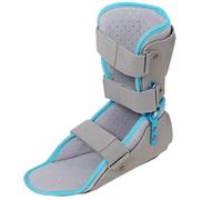 Férula nocturna para fascitis plantar, soporte estabilizador de tobillo, férula para fijación de caída de pie, férula de soporte para fractura de pie (ajustable derecha, M) (ajustable izquierda,