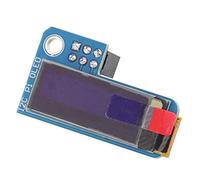 Ferwooh PiOLED 0.91inch OLED Screen Display Module I2C 128X32 SSD1306 Blue for Raspberry Pi 4B/3B/3B+/2B/B/Zero(Blue)