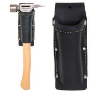 FESA No Slap Leather Hammer Belt Holder for Belt - Fits Any Belt