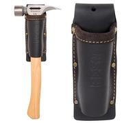 FESA No Slap Leather Hammer Belt Holder for Belt - Fits Any Belt