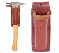 FESA No Slap Leather Hammer Belt Holder for Belt - Fits Any Belt