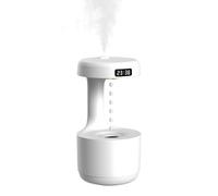 Fesatccoz Anti Gravity Humidifier for Bedroom, Mini Water Drop Humidifiers Silent Cool Mist Diffuser with 800ml Water Tank for Bedroom Living Room