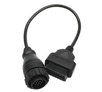 Fesjoy 14 Pin to 16 Pin OBD II Cable Male to Female Adapter Car Diagnostic OBD II Cable Replacement