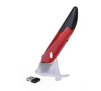 fesjoy 2.4G Wireless Optical Pen Mouse Adjustable 500/1000DPI Optical Presenter Flip Pen for PC Android Red
