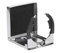 Fesjoy Adjustable, Folding Drink Cup Holder, Mirror Polishing Finish, Suitable for Boat, Marine, Truck, Yacht, RV, Easy to Install, Anti Slip Pad, Marine Grade 304 Stainless Steel,