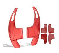 Fesjoy Aluminum Alloy Steering Wheel Shift Paddles, Replacement (Red) | Perfect Fit for 2015-2022, Durable Material, Eye-catching Design, Enhanced Driving Performance