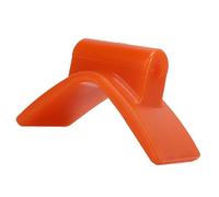 Fesjoy Boat Trailer V Bow Stop, Complete Protection and Shock Absorption for Trailering, Easy Installation, Made From PU, 3in Width 5.3in V Span 1/2in Mounting Hole,