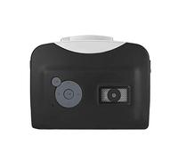 Fesjoy Cassette Tape-to-MP3 Converter, Standalone Recorder Save Into USB Flash Disk Auto Partition W/Earphone Black, Easily Convert Your Old Tape to MP3 and Save Into USB Flash Drive,