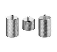 Fesjoy Counterweight Support Counterweight Compatible with OSMO Mobile 3 Om 4 3 Pieces Metal Counterweight 50 g Handheld Gimbal Stabilizer Applied Balancing Anamorphic Len for Video Shooting