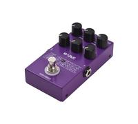 Fesjoy Delay Effector ELEMENTAL Delay Effect Pedal for Guitar, TIME/9 Delay Effects, Type/FEEDBACK/MIX/PARAM/MOD, Button DC 9V, 6.35mm Input/Output Interface, ELEMENTAL Delay Effector for E-G