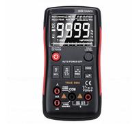 Fesjoy Digital Multimeter True RMS 9999 Counts Auto Ranging Voltage Meter with NCV Temperature Frequency 1832F for Electricians Laboratories Factories and Home Use (ZT X Standard Version)