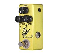 Fesjoy Electric Guitar Overdrive Effect Pedal Normal Soft Voice Modes for Guitarists Metal Shell Compact Size (Fesjoyoeqz8g1gxn-I3857)