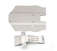 Fesjoy Engine Guard Plate Chassis Armor Protector Skid Plate Remote Control Car Upgrades Stainless Steel Replacement Parts for Ykong DF7 1/7 Short Course Truck