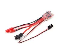 Fesjoy Esc Brushed Two-Way ESC Brushed Two-Way 30A for Remote Control Car Remote Control Boat with Brake Without Brake Switchable