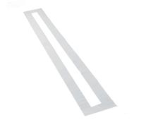 Fesjoy Fordable Silicone Pavement Stencil, Visible Reusable Line Stencil for Parking Lot with Road Marking, Sports Fields and Warehouses