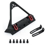Fesjoy Front Bumper Aluminium Alloy Front Bumper Compatible with 1/10 TRX4 Axial SCX10 90046 SCX10 III AXI03007 AXI03003 RC Car