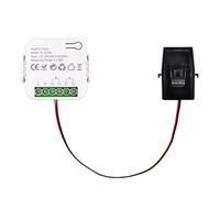 Fesjoy Intelligent WiFi Power Meter Real-time Power Statistics Daily Monthly Energy Consumption Querying for Industrial Control Equipment with Calibration Function (with 1CT)