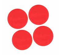 Fesjoy Mini Pucks, Medium Pucks, Large Replacement, Made Plastic, Suitable for Tables Game Equipment, Perfect Replacements and Accessories for Your Air Hockey (Medium(75mm))