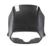 Fesjoy Motorcycle Headlight Fairing Trim Windproof and Stable Performance Wearproof Material for Sprint 150 (Carbon Fiber Pattern)