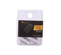 Fesjoy Portable Electric Eraser Refills 50pcs Thick and Thin Replaceable Rubbers for Drawing Sketching Supplies (30pcs Big & 40pcs Small Eraser Refills)