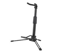 Fesjoy Portable Foldable Aerophone Stand Sturdy Metal Holder| Adjustable Musical Instrument Stand for Digital Wind Instrument Black 1