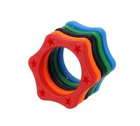 Fesjoy Professional Mic Protection Ring Durable Anti-rolling for Artists 5 Pack with 32mm, 35mm, 38mm (35 mm)