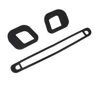 Fesjoy Rear Tail Light Seal Waterpoof Gasket Kit for C1, Third Brake Light Replacement for Peugeot 107, 3pcs Car Enthusiasts