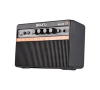Fesjoy Rechargeable Electric Bass Speaker 20W Compact Bass Amplifier with BOOST Effect for Daily Practice Wireless Connection for Guitarists Plastic