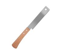 Fesjoy Small Hand Saw 12in Accurate Wooden Handle Flush Cutting Trim Tool for Woodworking, SK5 High Carbon Steel, Double-Sided Grinding Teeth, Exquisite Beech Wood Handle, Ergonomic